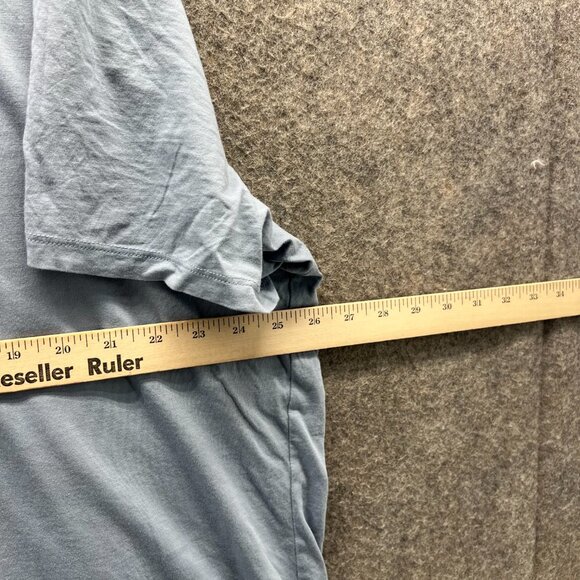 Mott & Bow Shirt Mens XXL Blue Short Sleeve Lightweight Cotton Crewneck Tee - Picture 8 of 10